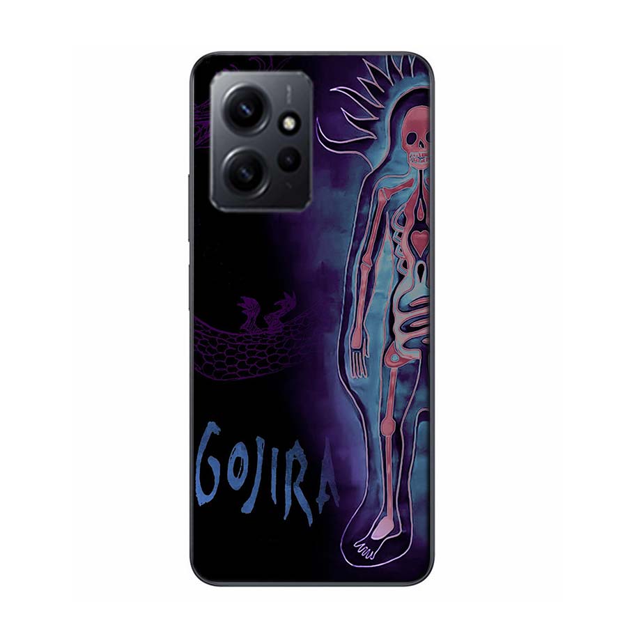 G-Gojira Band Phone Case For Redmi 12 13C 14C 12C Note 14 13 Pro Plus 10 10A 10C 9 9A 9C 9T K70 K80 Pro 8 8A Clear TPU
