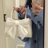 Bow commuter handbag 2026 new fashionable high-texture small square bag sweet girl shoulder oblique span bag