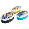 Skater Lunch Sealable Storage Set of 3 Medium Small Made In Boxes, Containers, Containers, (Large 400ml, 280ml, 180ml), Pokémon 24, Japan, SRS3SAG-A