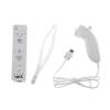 Game Controller - Wii - Wiimote + Nunchuk - Wireless - Vibration - White
