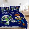 Toy Story Friendship Print 3Pcs Bedding Setduvet Cover With 2 Bedropillowcase Home Birthday Gift