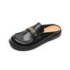 Weiwei Girl 939-2 Summer 2024 Retro Closed-Toe Slip-On Slippers for Women