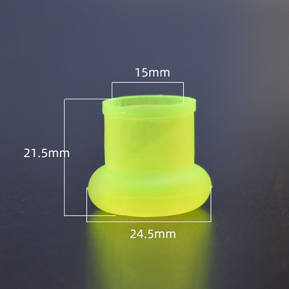 10Pcs Silicone Fishing Rod Retaining Ring Fishing Gear Rod Bottom Protector Fishing Rod Stopper