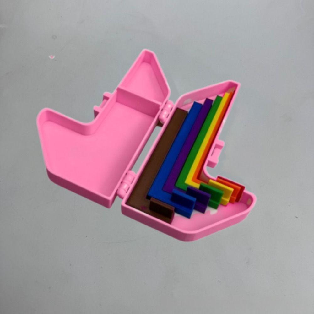 5/7pcs Precision Layering Precision Alignment Rulers Color-coded Spacing Locator Tools Card Making