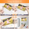 12Pcs Magnetic Picture Frames 4x6 Inch Magnetic Photo Pocket with White Border Clear PVC Magnetic Photo Frame for Refrigerator