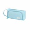 Korean Twill Color Large Capacity Pencil Bag for Students Multifunctional Stationery