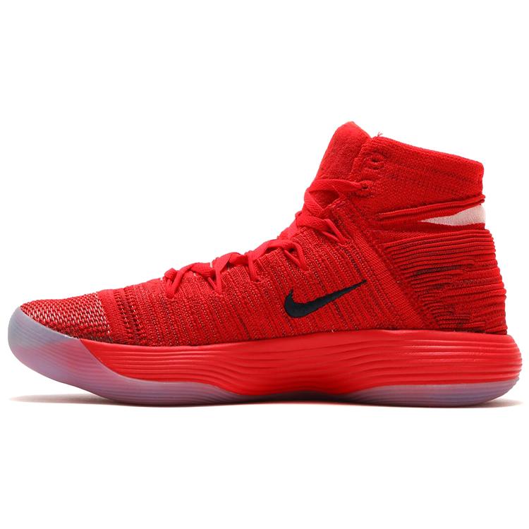 Nike Hyperdunk 2017 Flyknit 'University Red' (Unisex) University Red / Reflect Silver Basketball Shoes 917727 600