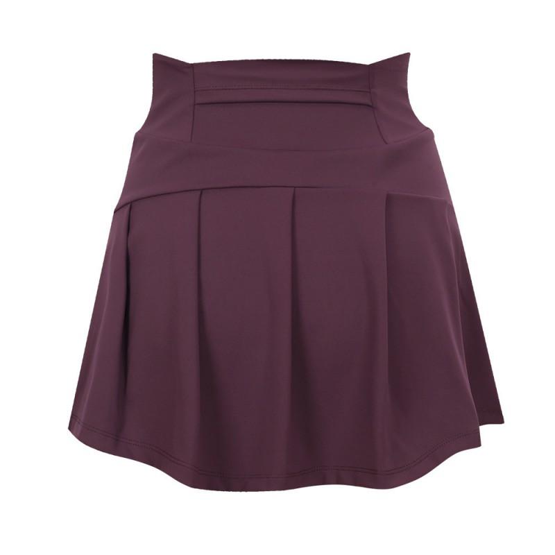 High-Elastic Ice Silk Tennis Skirt Women Breathable Yoga Short Anti-See-Through Sport Skort 2026 Collection