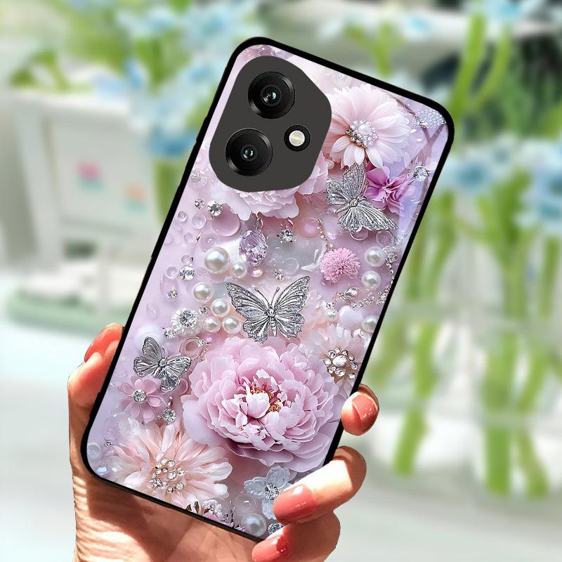 Для Huawei Honor 400 Pro Чехол Закаленное Стекло Защитная Задняя Крышка Чехол Для Honor400 400Pro Оболочка Телефона Ударопрочный Бампер Fundas