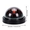 Купольная камера, муляж водонепроницаемой камеры видеонаблюдения с мигающим красным светодиодом, имитация наружной и внутренней камеры