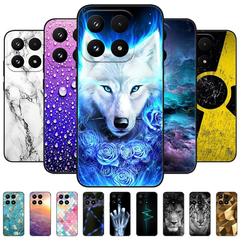 Для Xiaomi 17 Чехол Крутой Волк Лев Расписной Защита Камеры Задняя Крышка Для Телефона Xiaomi Mi 17 5G Мягкий ТПУ Силикон Чехлы