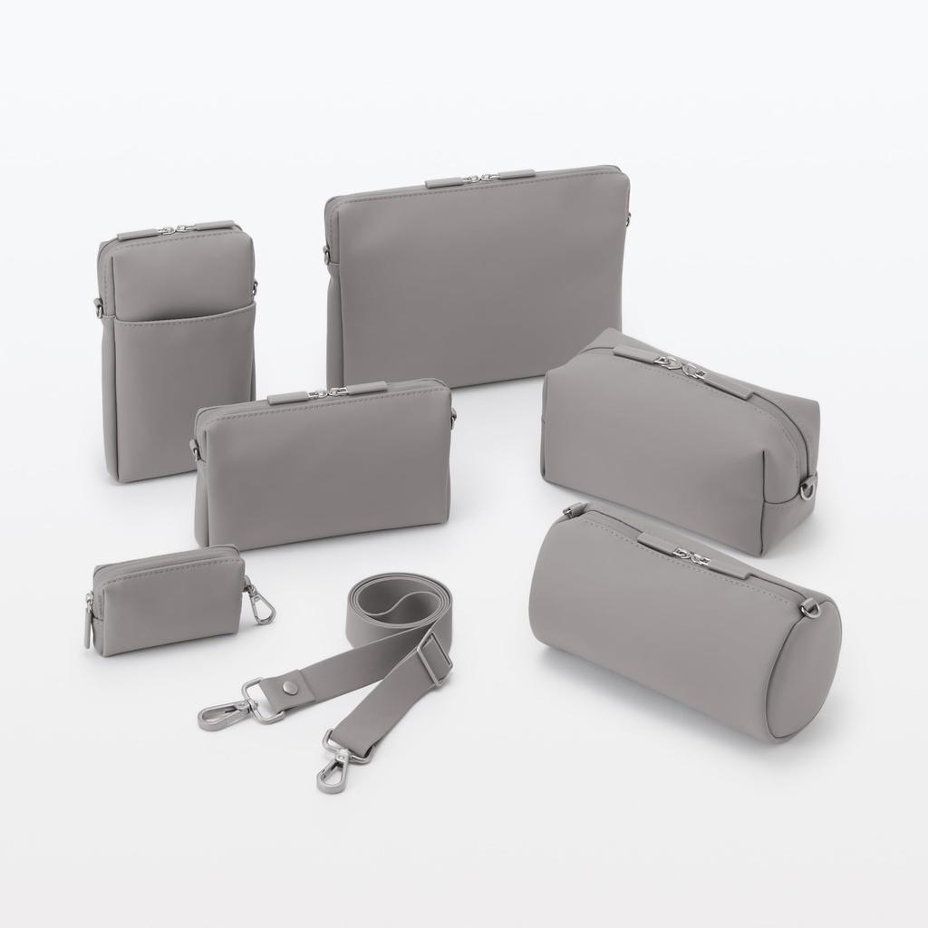 MUJI Freely Combinable Storage Case Rectangular Mini Medium Gray 9 x x 6 cm OHH65A4A - - - / Approx. 2.3