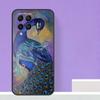 Bird Peacock Feather For Samsung Galaxy M21 M51 M12 M32 M52 M13 M23 M33 M53 M34 M54 M30s M31s M15 M55 M20 Case