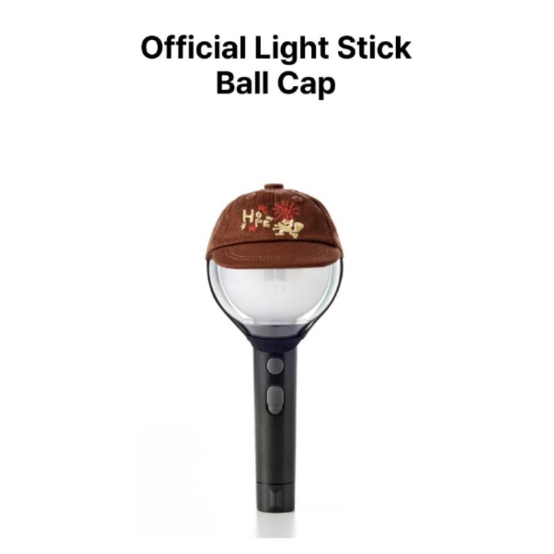 Официальная кепка-бейсболка с лайтстиком BTS
