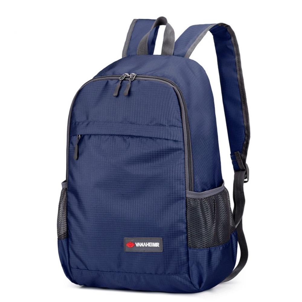 Большой вместительный спортивный рюкзак на молнии для школьников, простой рюкзак для отдыха на открытом воздухе, офис