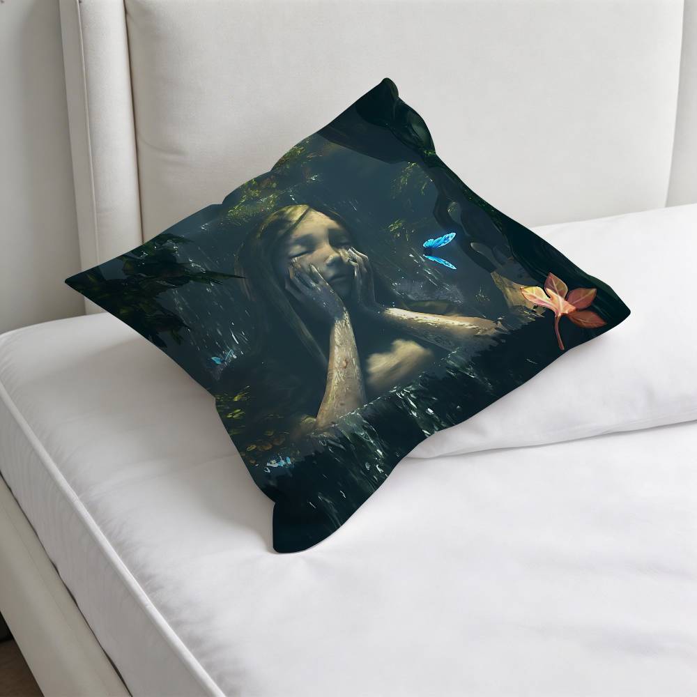 Cool Alice Madness RReturns Decorative Square Pillow Cover Soft Comfortable Pillow Case Sofa Bed Home Decoration