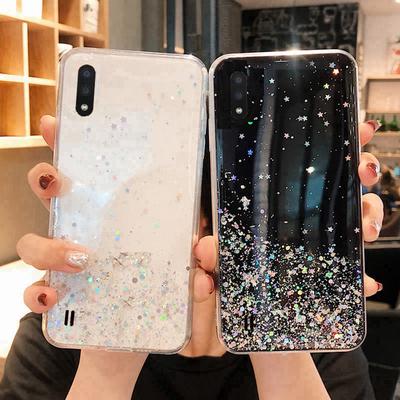 Для Samsung Galaxy A01 A 01 SM A015F A015G A015M Чехол с блестками Мягкая задняя крышка Для Samsung Galaxy A015F/DS A015M/DS чехлы