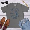 Retired Fisherman T-Shirt, Funny Angling Retirement Gift