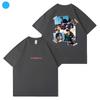 V Song Friends Graphic Tshirt Cotton Tops For Wounisex Summer Casual Oneck Shortsleeved Clothing Fashion Couple Streetwear Top