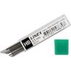 Refills for Mechanical Pencil - 0.5 Mm - 12 Pcs - Color: Black - Type: HB