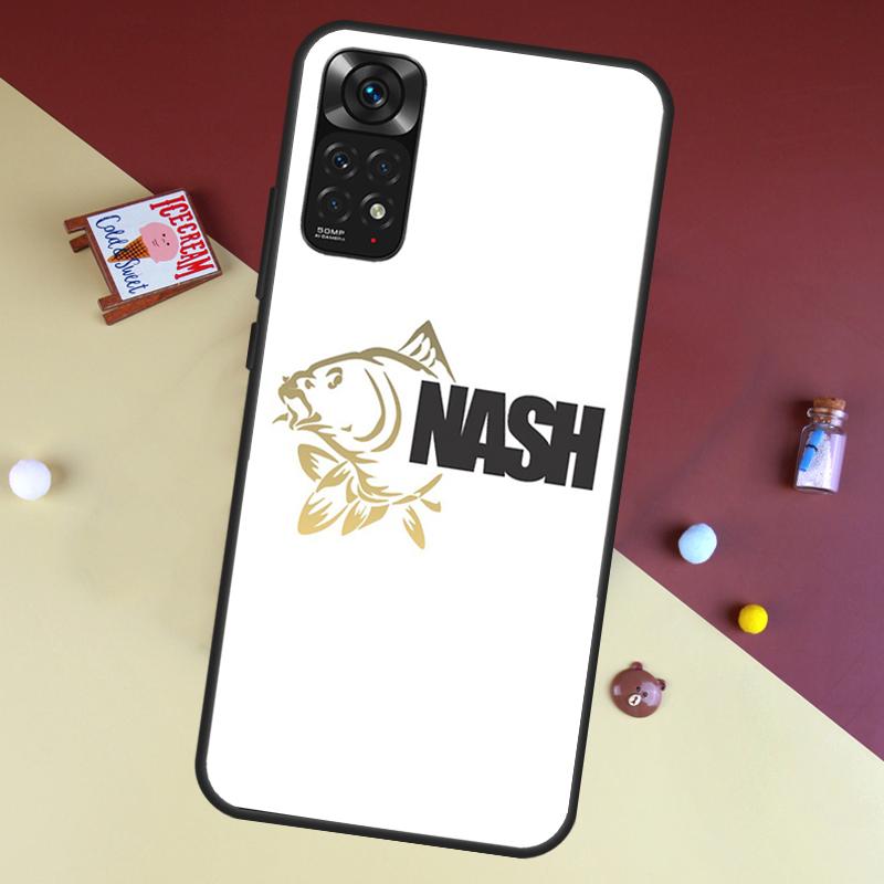 Nash Fishing Logo Case For Xiaomi Redmi Note 10 11 Pro Cover For Redmi Note 12 8 9 Pro 11S 10S 9S 9A 9C 10C