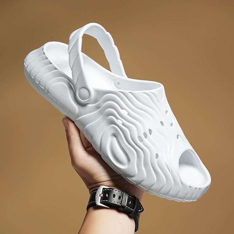 Модные пляжные шлепанцы для пар Мужские и женские шлепанцы Пляжные шлепанцы Тапочки для ванной с нескользящим покрытием Новые летние повседневные большие размеры