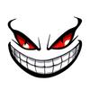Car Window Decal, Reflective Car Sticker - Devil Smile Car Rear Windshield Sticker |