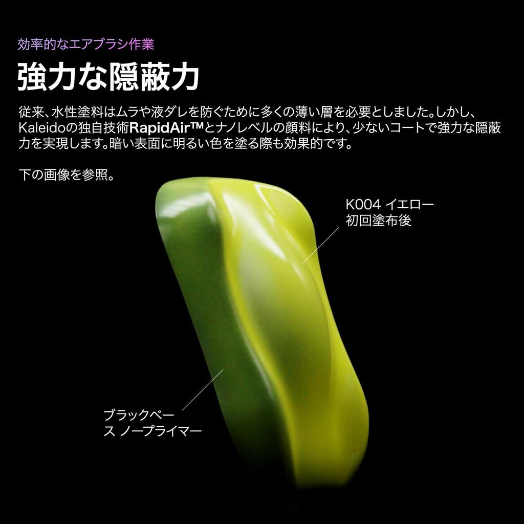 Gaahleri Kaleido Metal Set Acrylic Metallic Airbrush Paint Car and High Fast Includes Thinner and Cleaner 12-Color – Water-Based (for Gundam, Models,