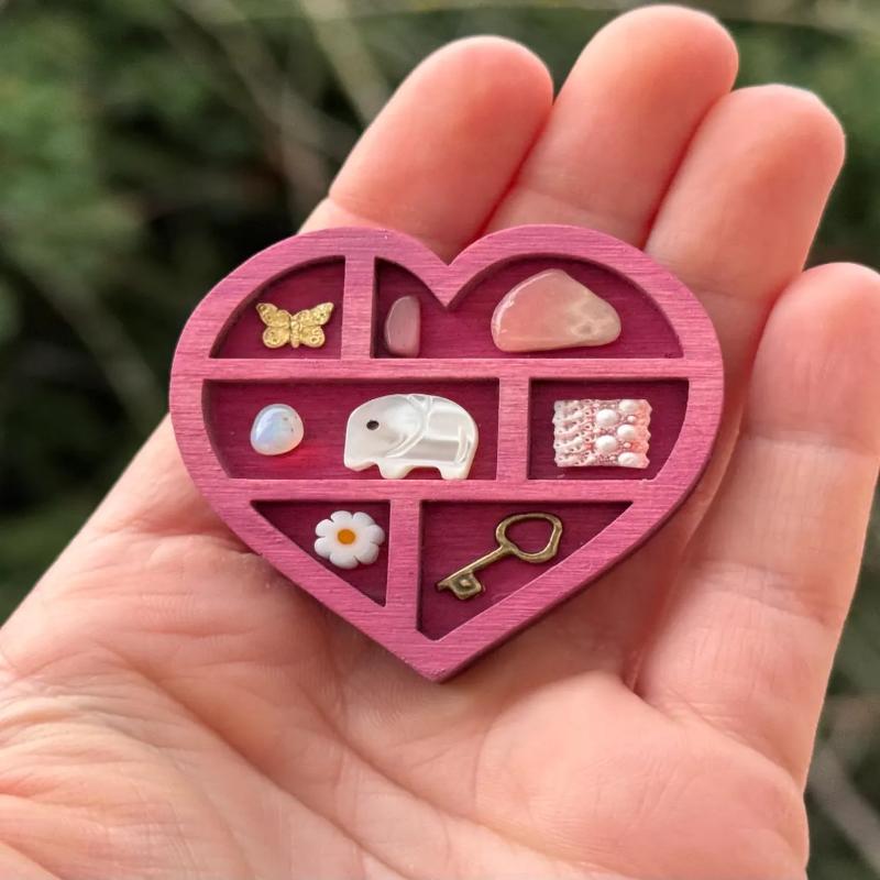 Многоцветная миниатюрная полка для мелочей, различные ячейки, луна, гриб, кукольный домик, полка, отделения