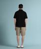 PANICALE Black Logo Short Sleeve Polo Shirt