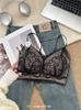 French Lace Small Suspender Short French Lace Bra Women's Traceless Gathering Comfortable Women's Underwear