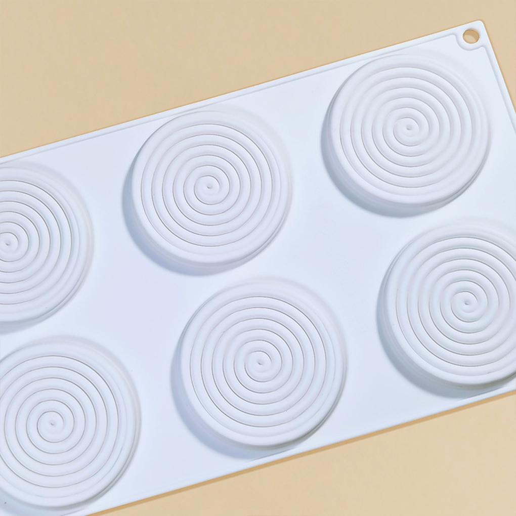 Cake Mold Cookie Slicer DIY Prop Shallow Cylinder Decorating Tool Collection Mould Non-stick No Burrs Baking Supplies