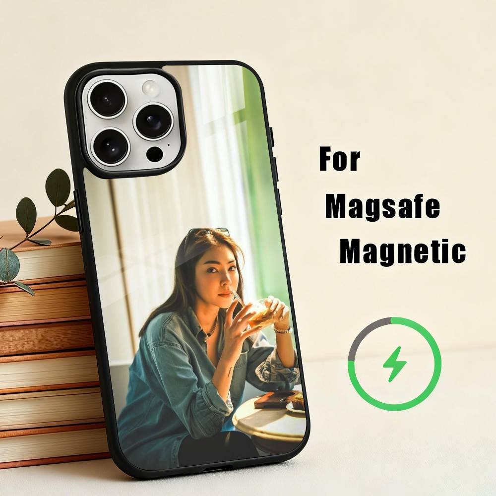 Faye Peraya Malisorn Phone Case For iPhone17,16,15,14,13,12,11 Plus,For Magnetic Wireless Charge Cover