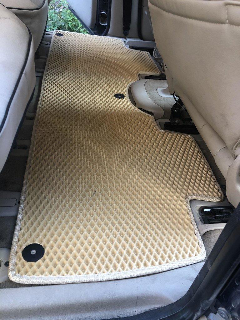 Коврики EVA (2 ряда, бежевые) для Ford Galaxy 1995-2006 гг