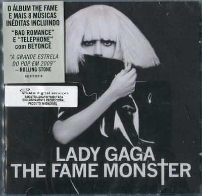 CD LADY GAGA - The Fame Monster 0602527252766 Universal Music 2009 Бразилия Танцевальная и Электронная Музыка Б/У