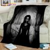 Horror Gothic Skull Ghost Cartoon  Blanket,Soft Throw Blanket for Home Bedroom Bed Sofa Picnic Travel Office Cover Blanket Kids