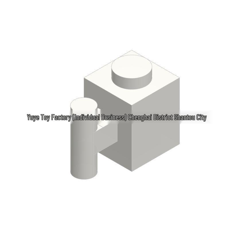 Small Particle Building Blocks: 1x1 Single-Sided Handle Brick - Educational Toy & Universal Accessory