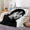 Американский рэпер Playboi Carti Плед для дивана, офиса, кровати, самолета, путешествий, сна, чтения, отдыха, кемпинга Мягкий и теплый