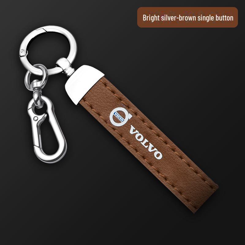 Чехол для ключа Volvo для XC60 и S90: Чехол для автомобильных аксессуаров для XC90, XC40, S60L - в комплект входит сумка с пряжкой