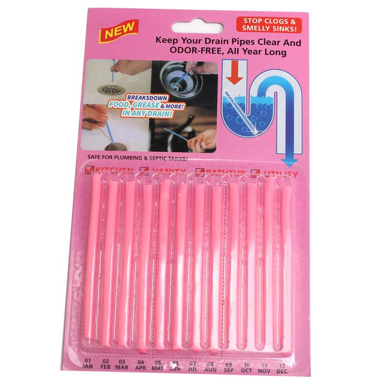 Oem Sani Sticks Drain Cleaner With Powerful Odor Removal For Home Plumbing Maintenance