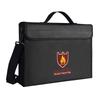 Fireproof Safety Valuables Storage Shoulder B4 280 X 380 X Bag, Bag, Double-Layered Fireproof, Waterproof, Heat-Resistant, (Fireproof Bag, Size, 75cm)