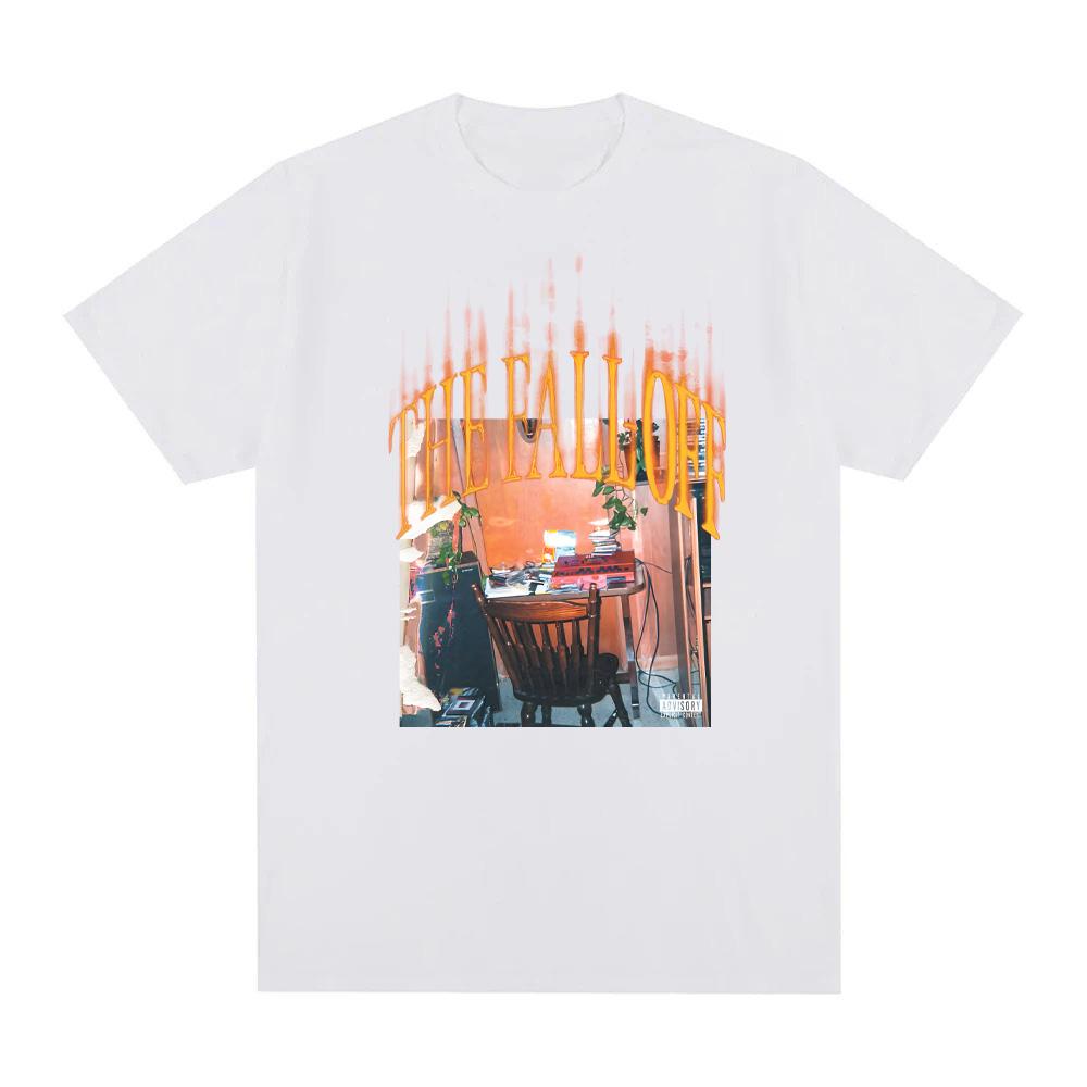 J Cole T-Shirt new album THE FALL OFF Tee 100%Cotton High Quality Harajuku Tee-shirt Music Merch Classic Tops anime Tees Streetwear valentine's day