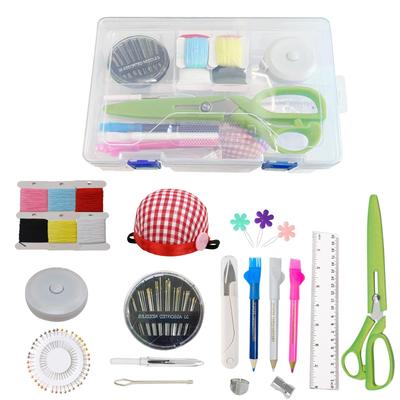 Швейный набор Lofthestar, Набор для шитья для взрослых, девочек начальной школы и детей, Портативный швейный набор для домашнего использования, Набор для практики шитья, Белый, Sui