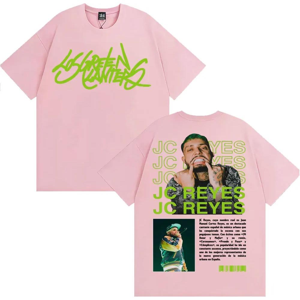 Rapper Jc Reyes Album Tour 2025 Graphic T Shirts Men Women Fashion Hip Hop Retro T Shirt Fashion Casual  Oversized T-shirt
