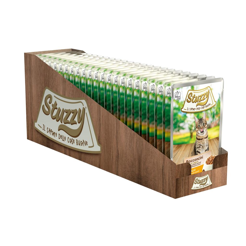 Stuzzy Bocconcini Wet Cat Food Chicken In Sauce 85G Sachet