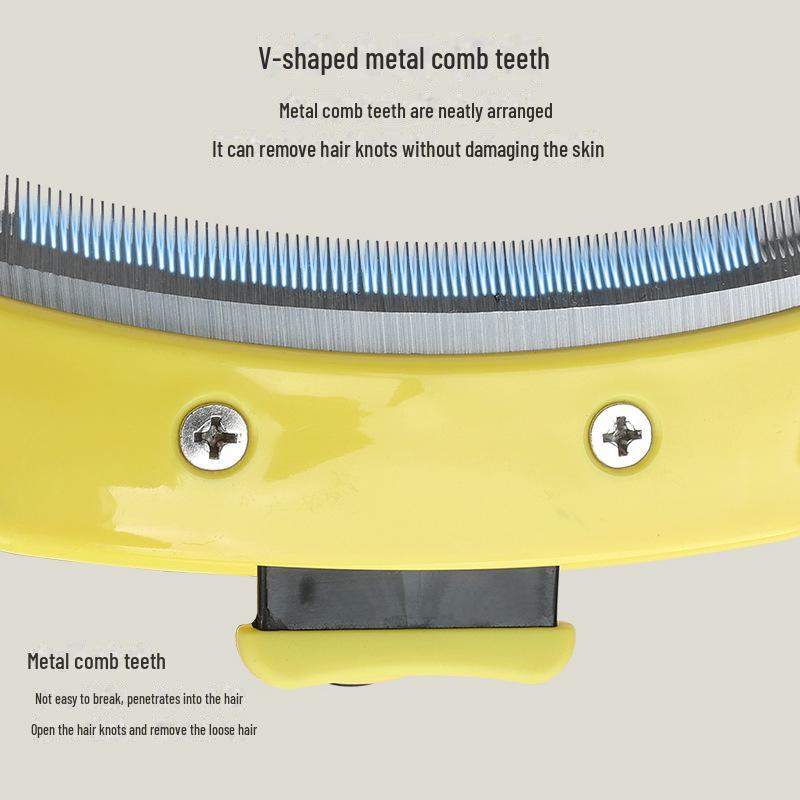 Расческа для удаления волос для домашних животных: Инструмент для прореживания и удаления линьки у собак и кошек в один клик
