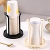 Диспенсер для бумажных стаканчиков Прочный Компактный Держатель для стаканчиков для полоскания рта с перевернутым горлышком для Кухни Ванной Туалетного столика Столешницы CDN