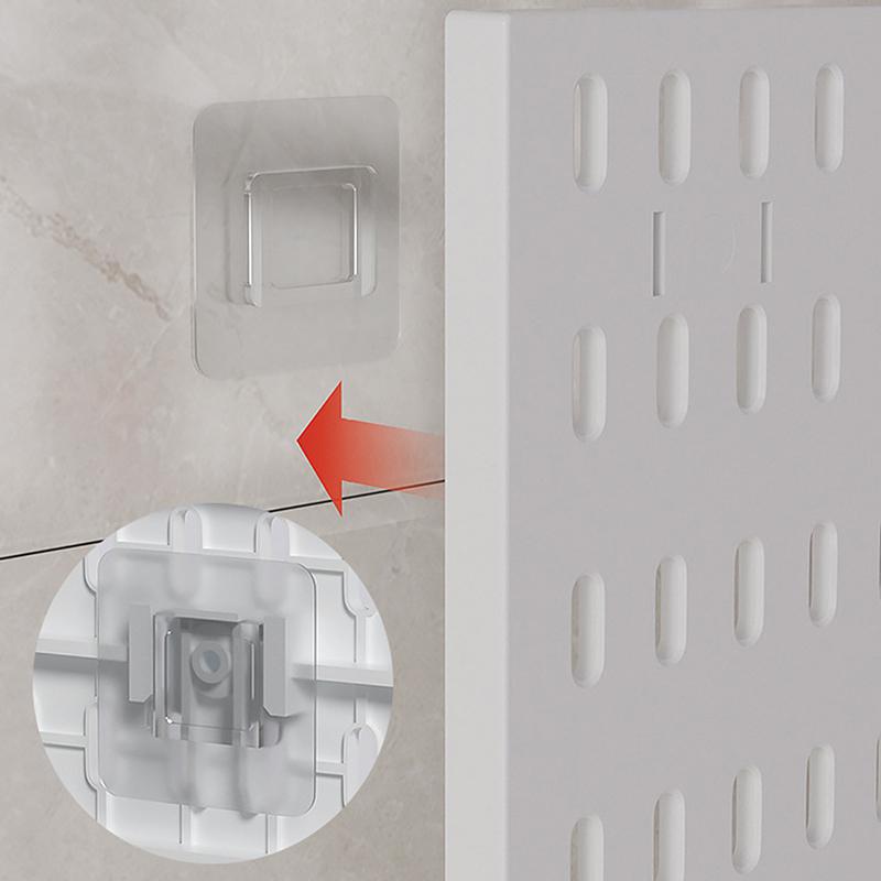 Аксессуары для самодельной перфорированной доски, подвесная полка, крючки для хранения, настенный органайзер, без перфорации, организация поделок для гаража, кухни, комнаты