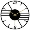 Accurate Timekeeping Modern Wall Clock Non Ticking Battery Operated Wall Clocks Minimalistic Wall Clock for Kitchen