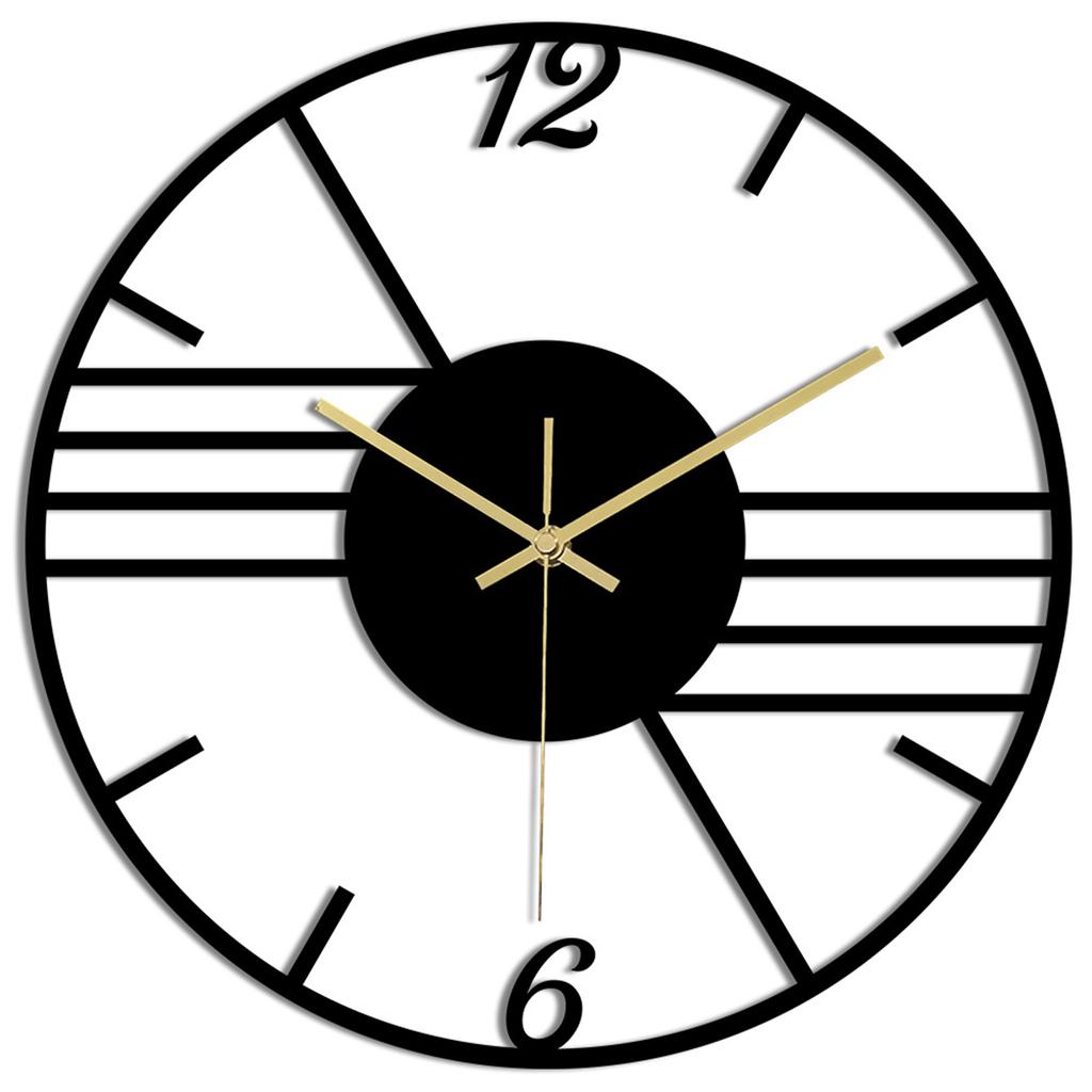 Accurate Timekeeping Modern Wall Clock Non Ticking Battery Operated Wall Clocks Minimalistic Wall Clock for Kitchen